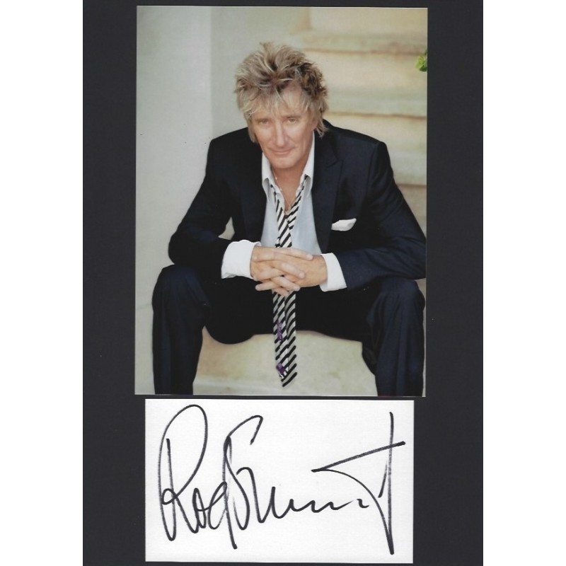 Rod Stewart Autograph