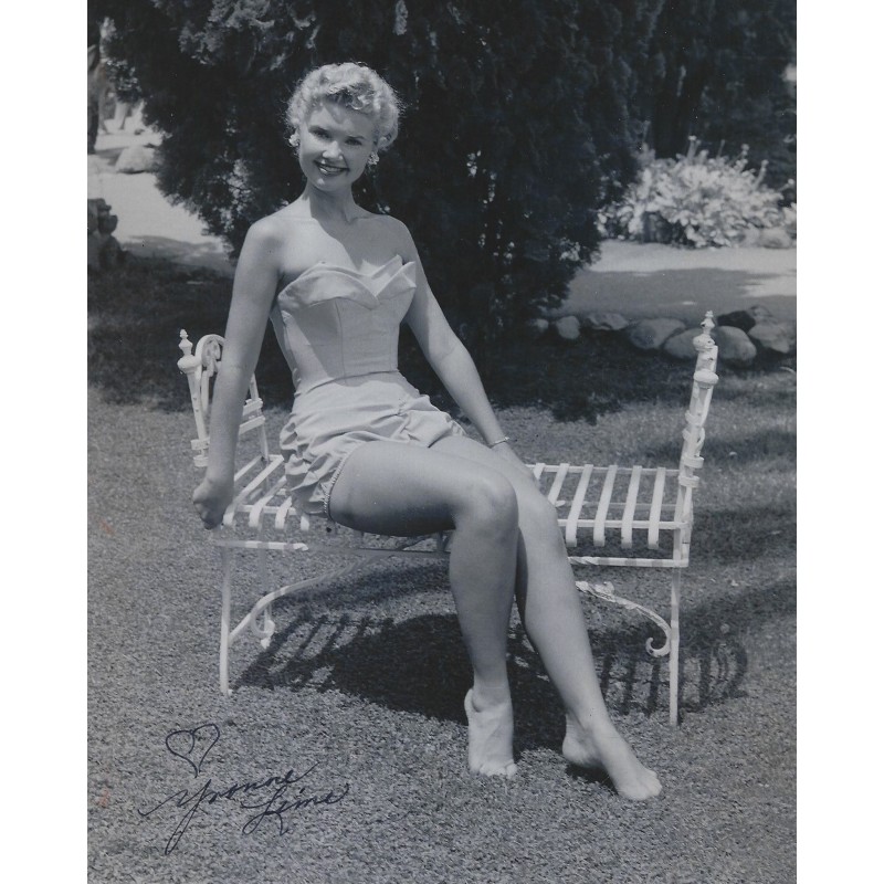 Yvonne LIME Autograph