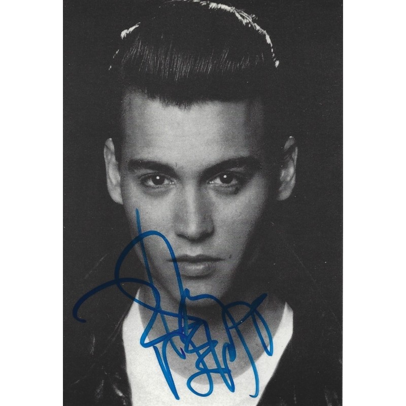 Johnny DEPP Autograph