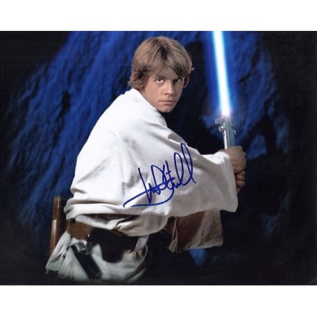 mark hamill signed memorabilia