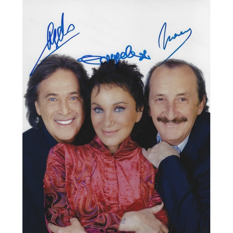 Autographe RICCHI E POVERI (Photo dédicacée)