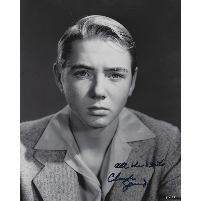 Claude JARMAN Jr. autograph