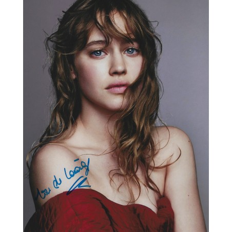 Lou DE LAÂGE autograph