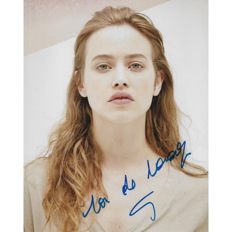 Lou DE LAÂGE autograph