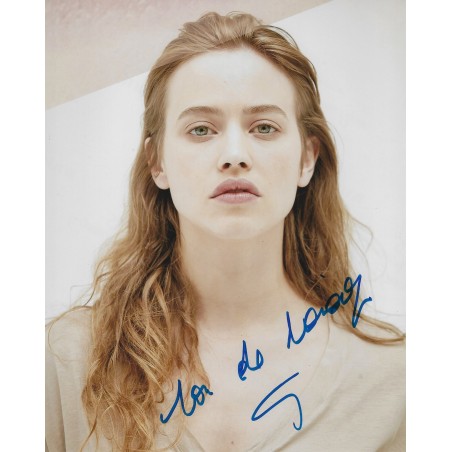 Lou DE LAÂGE autograph