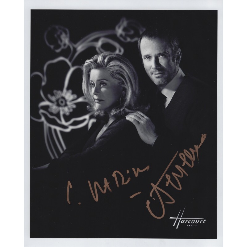 Catherine DENEUVE & Christian VADIM autograph