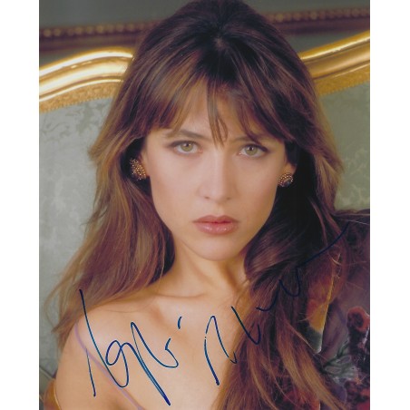 Sophie MARCEAU autograph