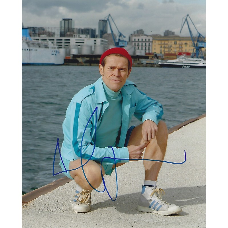 Autographe Willem DAFOE