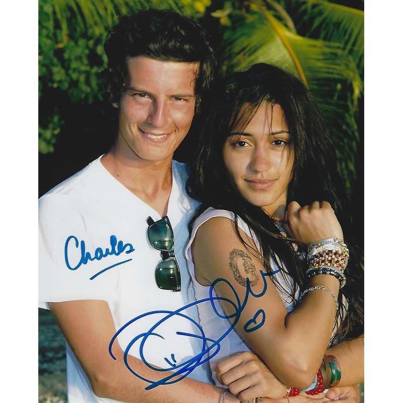 Josephine Jobert En Couple Avec Charles Templon Joséphine JOBERT & Charles TEMPLON autograph