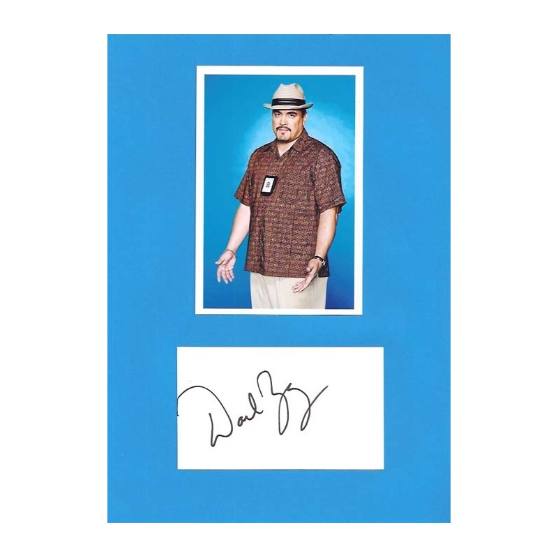David ZAYAS Autograph