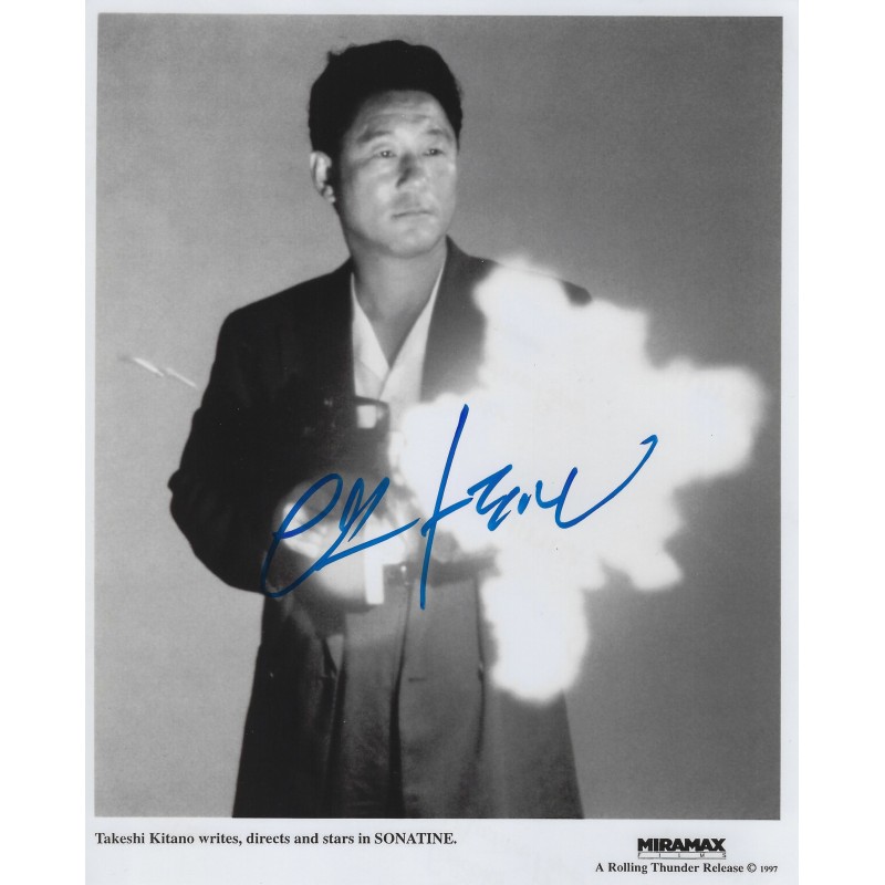 Takeshi KITANO autograph