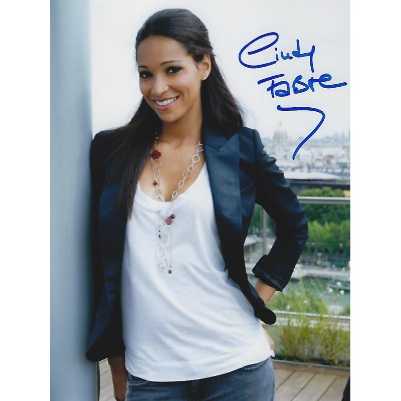 Cindy FABRE autograph