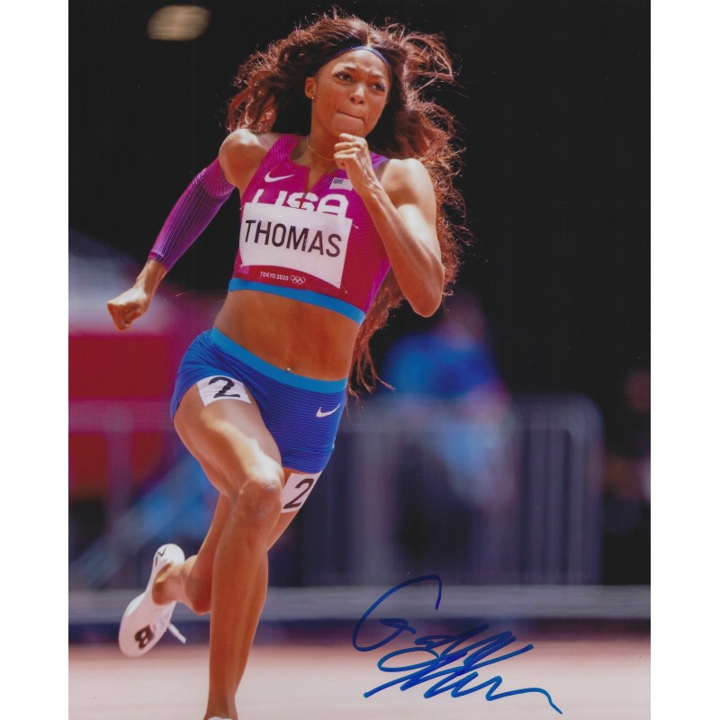 Gabrielle THOMAS autograph