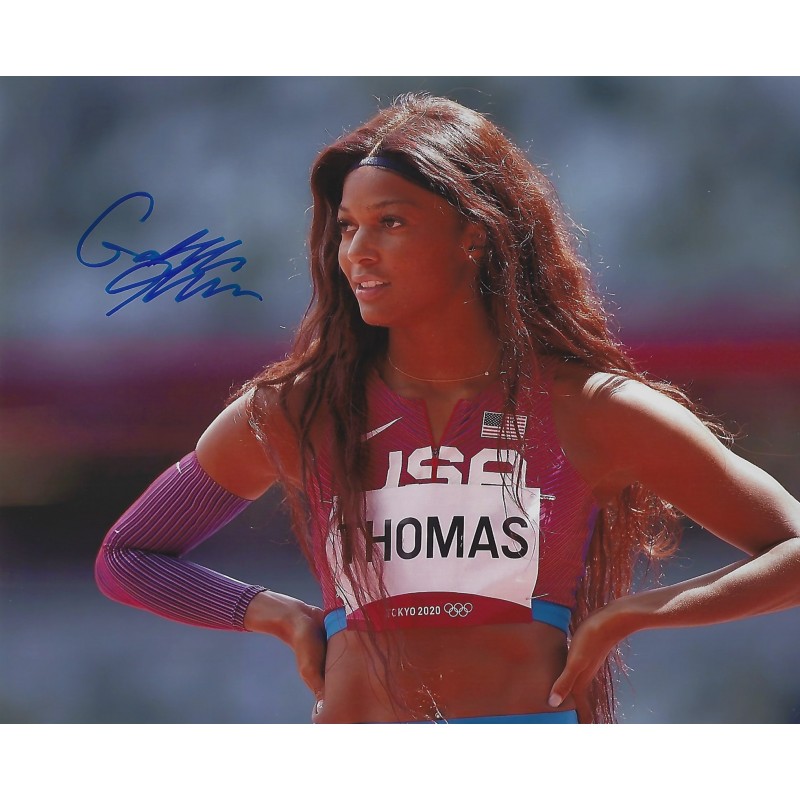 Gabrielle THOMAS autograph