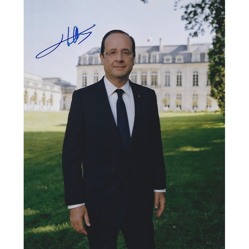 François HOLLANDE autograph