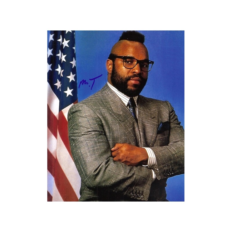 MISTER T Autograph