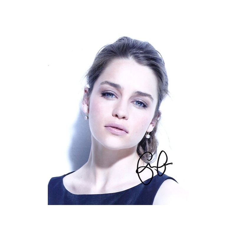 Emilia Clarke Autograph