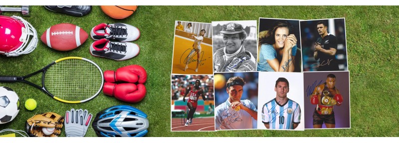 Sports Autographs - Football Autograph - Tennis Autograph