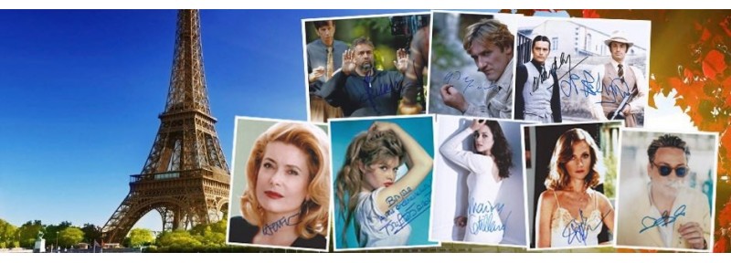 France Cinema Autograph - French TV Shows Autographs