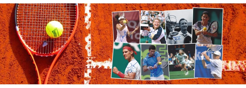 Tennis Autograph - Tennisman Autographed Photos